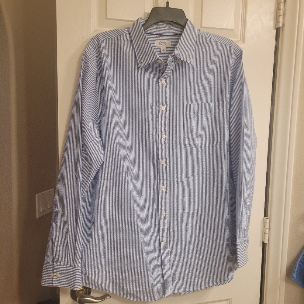 Mens longsleeve button down